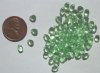 100 4mm Transparent Peridot Drops